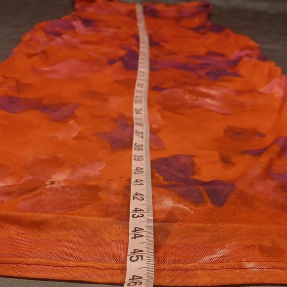 NWT. Pretty Garden Elegant Red and Purple Floral Bodycon Tube Party Dress - Picture 11 of 11